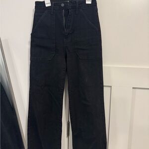 Classic Black Denim Pants